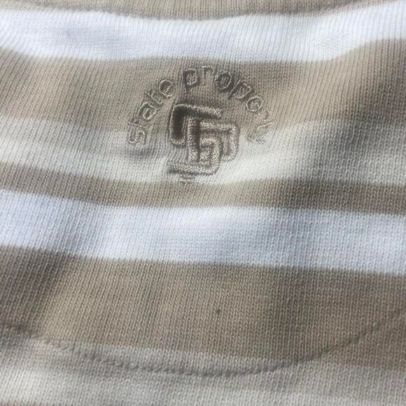 Y2K Vintage State Property Striped Polo – Oversized Baggy Streetwear 2XL - Picture 7 of 7